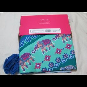 Multicolor Elephant Wall Tapestry